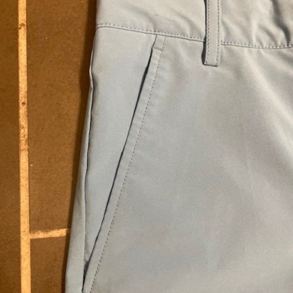 Women's J. Lindeberg Baby Blue Shorts - Picture 4 of 11